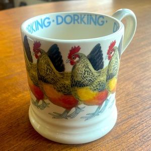 Emma Bridgewater  1/2 pint mug Dorking Hen - Rare - Mint No Chips Or Crazing
